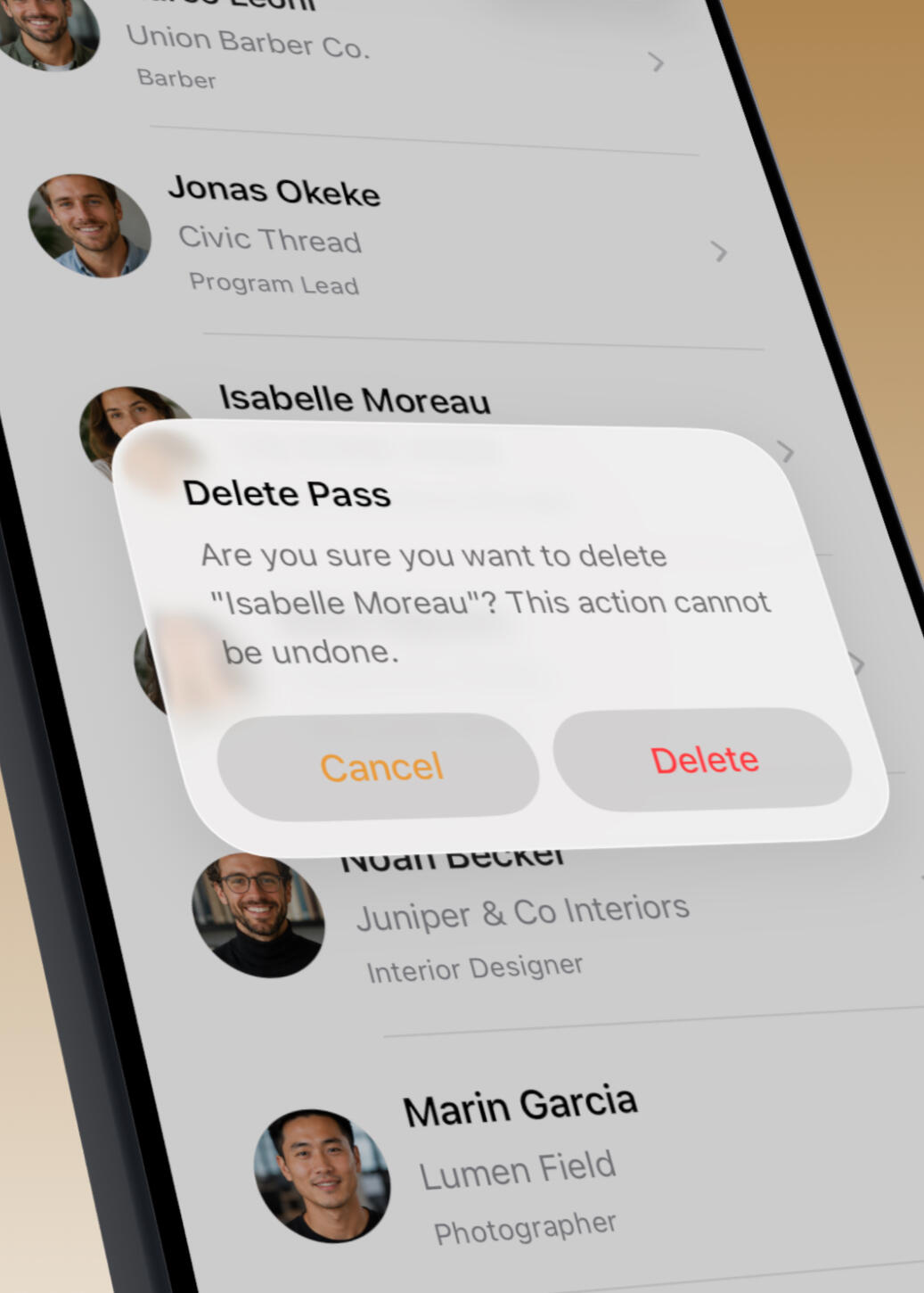 Delete & Update Passes Remotely You can delete and updates your passes at any time and the change will be live for all-ready Wallet exported passes.