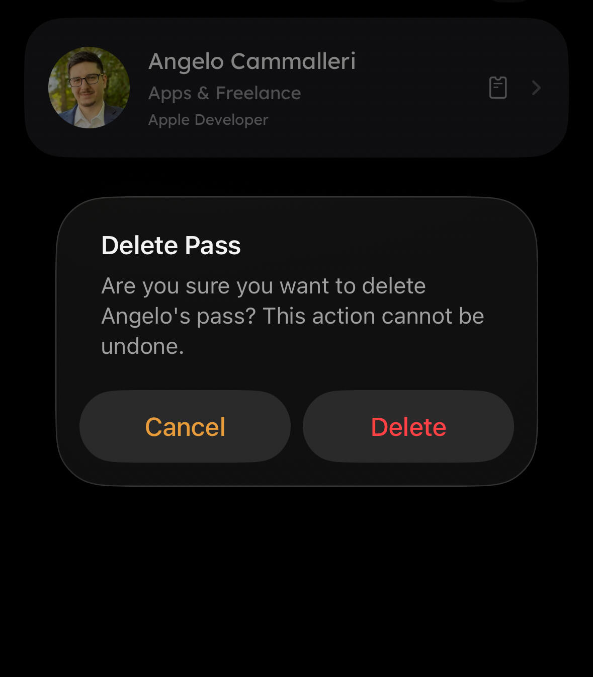 Delete & Update Passes Remotely You can delete and updates your passes at any time and the change will be live for all-ready Wallet exported passes.